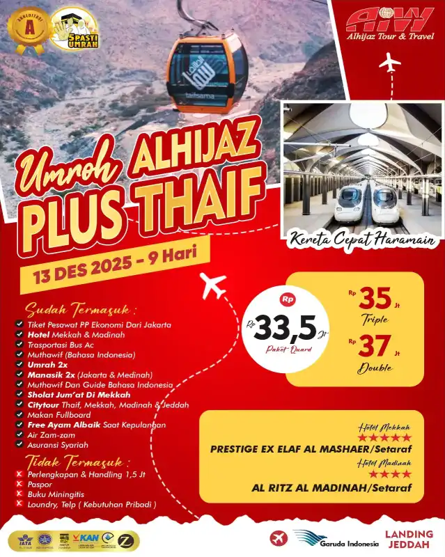 PLUS TAIF 9HR (KERETA CEPAT)