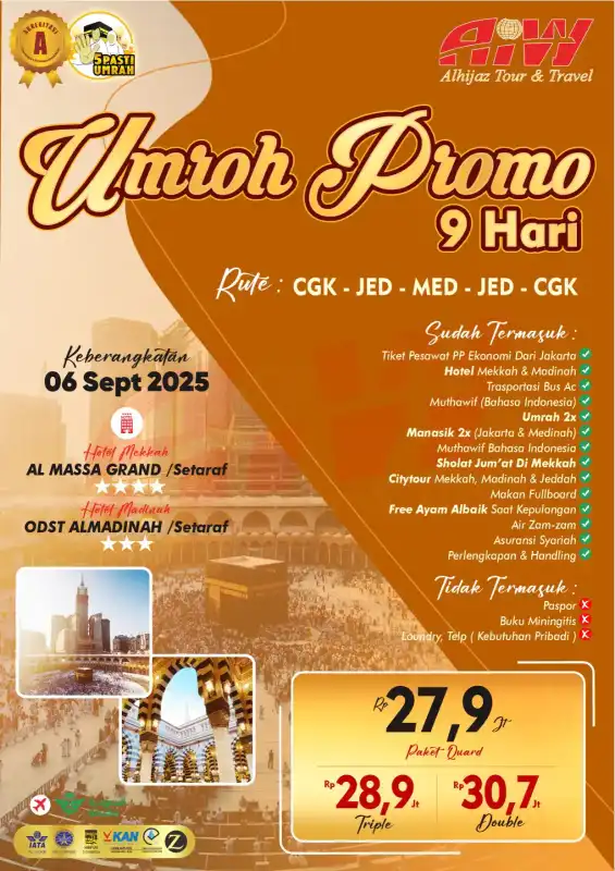 PROMO UMRAH 9HR