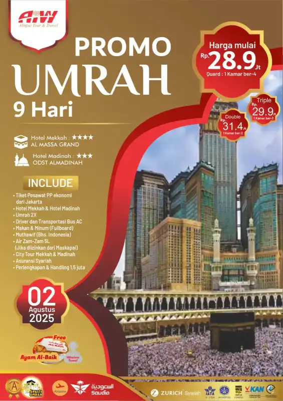 PROMO UMRAH 9HR