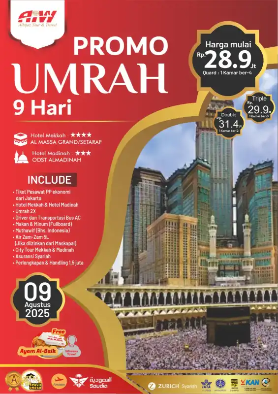 PROMO UMRAH 9HR