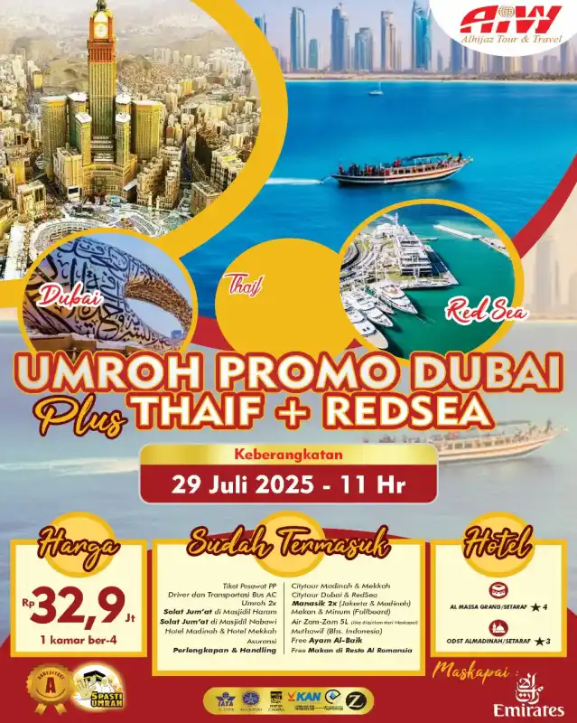 PROMO PLUS DUBAI+TAIF+REDSEA 11HR 