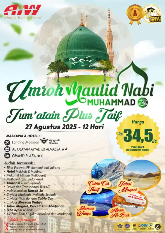 JUM'ATAIN PLUS TAIF 12HR 