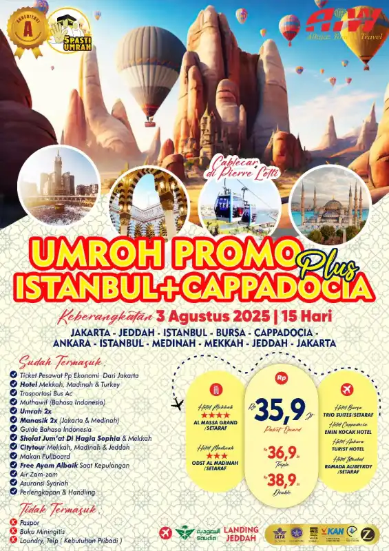 PROMO PLUS ISTANBUL+CAPPADOCIA 15HR