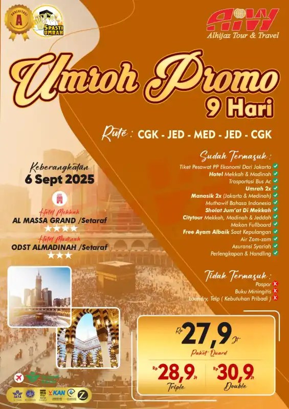 PROMO UMRAH 9HR