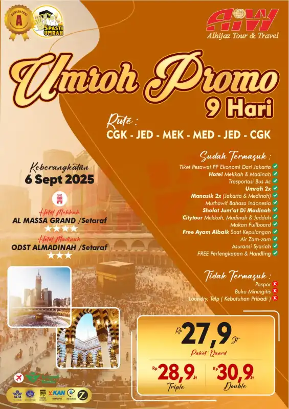 PROMO UMRAH 9HR