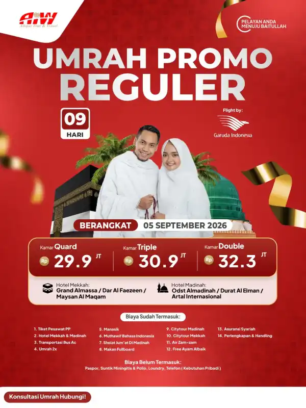 PROMO UMRAH 9HR